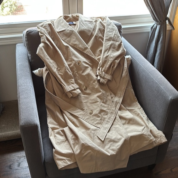 Gap Women’s Oversized Trench Coat • Size L - Picture 4 of 6